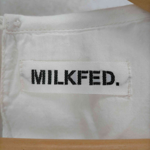 ミルクフェド MILKFED. コットン刺繍デザインノースリーブワンピース レディース ONE SIZE