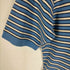 ユニクロ UNIQLO 00S OLD ボーダー柄鹿の子ポロシャツ メンズ JPN:L