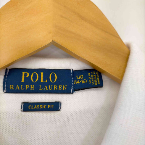 ポロラルフローレン POLO RALPH LAUREN CLASSIC FIT ポニー刺繍ロゴ ポロシャツ レディース import:L