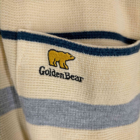 ゴールデンベアー Golden bear ポケット付き鹿の子ポロシャツ メンズ JPN:M