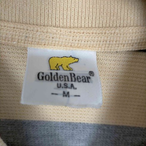 ゴールデンベアー Golden bear ポケット付き鹿の子ポロシャツ メンズ JPN:M
