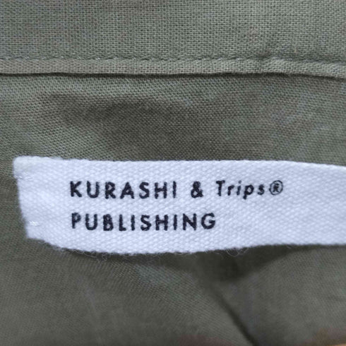 クラシアンドトリップス パブリッシング KURASHI & Trips PUBLISHING 3WAY後ろさがりギャザーワンピース レディース