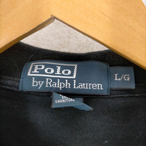 ポロバイラルフローレン Polo by RALPH LAUREN 00S ポニー刺繍 ロングスリーブポロシャツ メンズ import:L