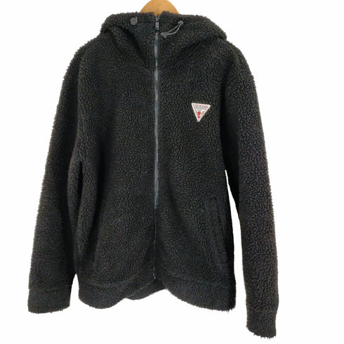 ゲス GUESS ルーズフィットボアジップパーカー メンズ JPN:XL