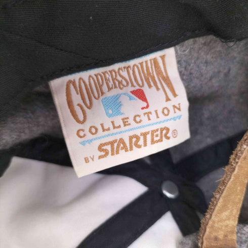 スターター STARTER ベースボールチームロゴ刺繍 バイカラーウールキャップ メンズ