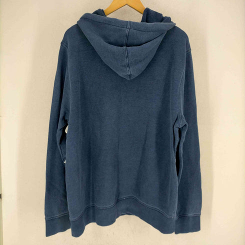 ギャップ Gap フロント刺繍 インディゴ染めプルオーバーパーカー メンズ JPN:XL