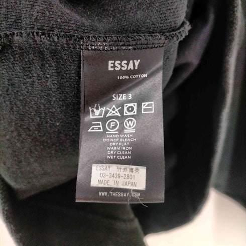 エッセイ ESSAY 22SS HELL SWEAT メンズ JPN:3