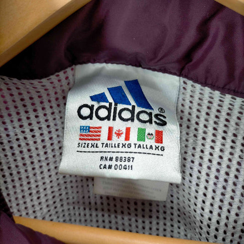 アディダス adidas 90s 裏地メッシュジップナイロンパッカブルジャケット メンズ