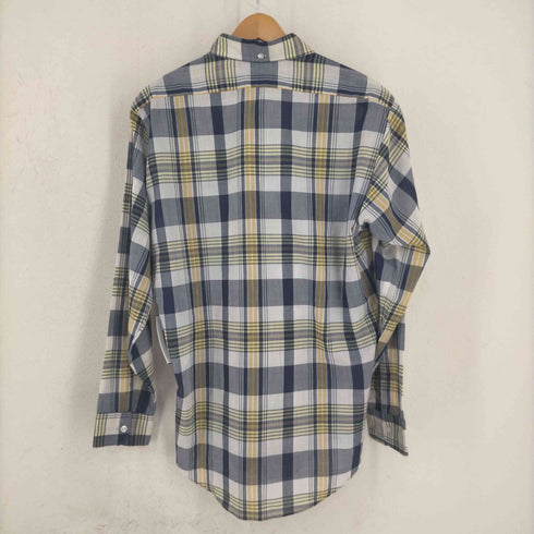 KORATRON イギリス領香港製 ポリコットン チェック BDシャツ メンズ import:M