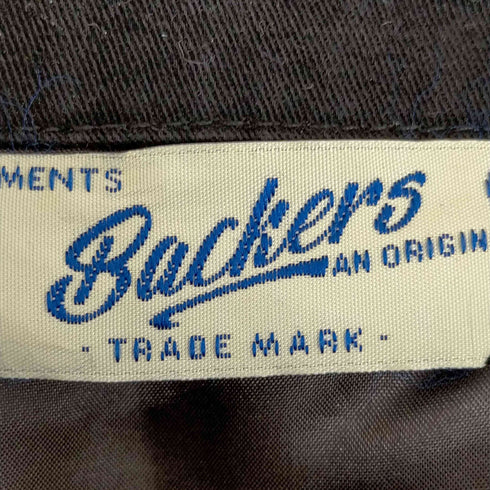 バッカーズ Backers ドーナツモチーフ刺繍 ワークジャケット メンズ import:L