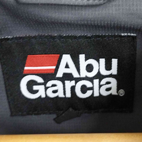 アブガルシア abu garcia ロゴ刺繍 ジップアップ フーデッドジャケット メンズ import:M