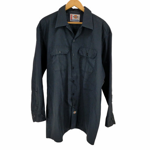 ディッキーズ Dickies 00S ニカラグア製 オーバーサイズ L/Sワークシャツ メンズ import:XL