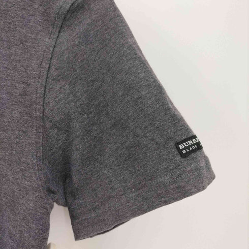 バーバリーブラックレーベル BURBERRY BLACK LABEL ロゴ 刺繍 S/S ポロシャツ メンズ 2