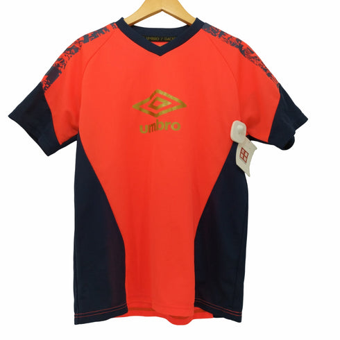 アンブロ UMBRO フロントロゴ Vネックスポーツトップス メンズ JPN:L