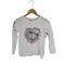 エックスガール X-girl Charles Peterson HEART L/S TEE チビT Y2K レディース JPN:1