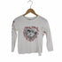 エックスガール X-girl Charles Peterson HEART L/S TEE チビT Y2K レディース JPN:1