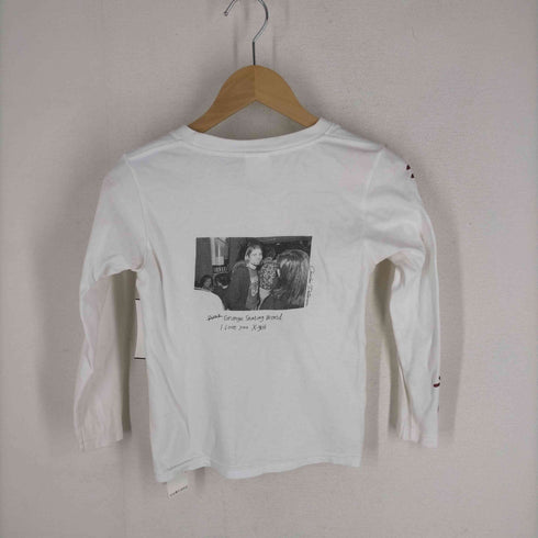 エックスガール X-girl Charles Peterson HEART L/S TEE チビT Y2K レディース JPN:1