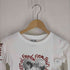 エックスガール X-girl Charles Peterson HEART L/S TEE チビT Y2K レディース JPN:1