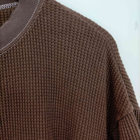 BASICS ヘンリーネック サーマルTシャツ メンズ