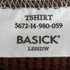 BASICS ヘンリーネック サーマルTシャツ メンズ