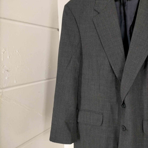 ランズエンド LANDS END MADE IN USA チェック柄テーラードジャケット メンズ JPN:44