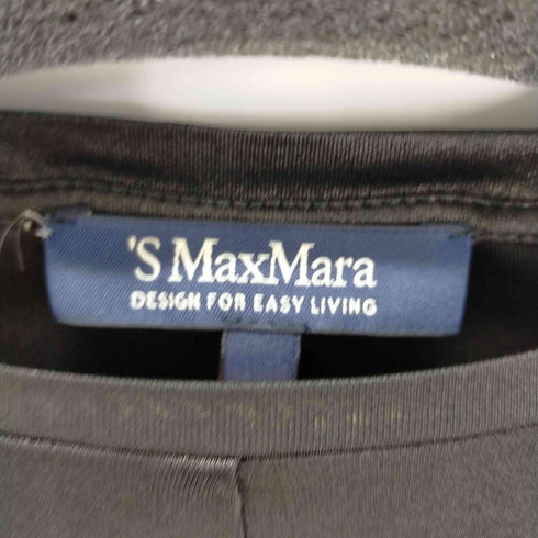 エスマックスマーラ S Max Mara S/Sカットソー メタリック レディース L