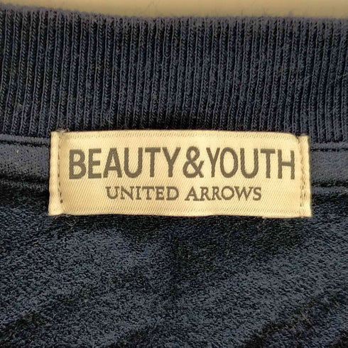 ビューティーアンドユースユナイテッドアローズ BEAUTY & YOUTH UNITED ARROWS カネマサメリヤス メローコットン スウェット Tシャツ メンズ JPN:L