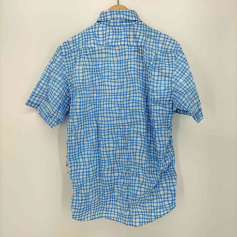 バーバリーブラックレーベル BURBERRY BLACK LABEL チェック柄 コットン S/S シャツ メンズ 2