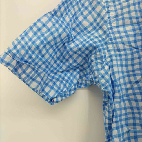 バーバリーブラックレーベル BURBERRY BLACK LABEL チェック柄 コットン S/S シャツ メンズ 2