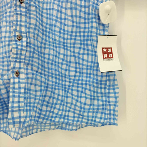 バーバリーブラックレーベル BURBERRY BLACK LABEL チェック柄 コットン S/S シャツ メンズ 2