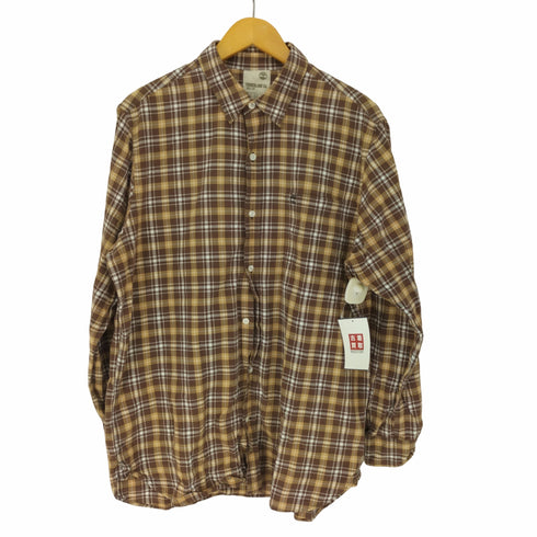 ティンバーランド Timberland 973 チェック L/S ボタンダウン シャツ メンズ import:L