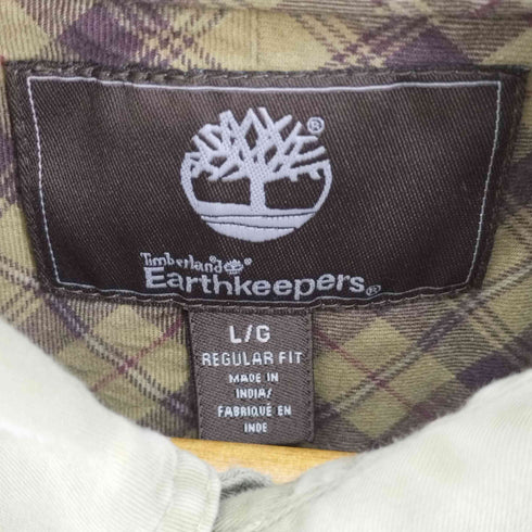 ティンバーランド Timberland フラップポケット L/Sシャツ メンズ JPN:L