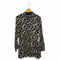 ザラ ZARA Black Daisy Floral Dress Sleeveless 花柄ワンピース レディース import:S