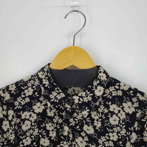 ザラ ZARA Black Daisy Floral Dress Sleeveless 花柄ワンピース レディース import:S