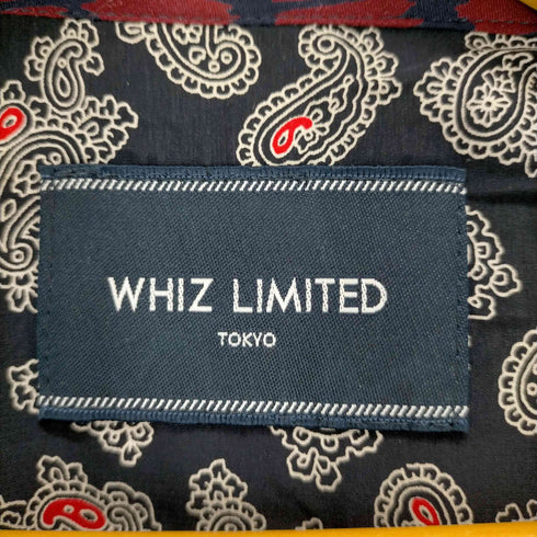 ウィズリミテッド WHIZ LIMITED 柄切替 1ポケット ヘンリーネックTシャツ メンズ JPN:L