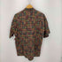 90S MADE IN USA 総柄コットンシャツ メンズ import:L