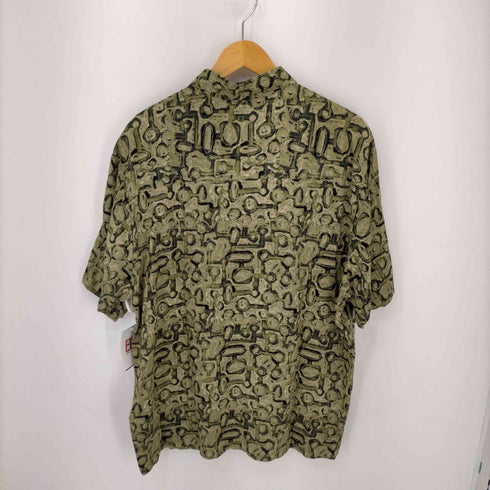 JOHN HENRY 総柄レーヨンシャツ メンズ import:L