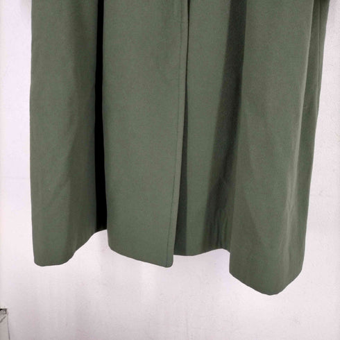 バーバリーズ BURBERRYS WOOL&CASHMERE ワイドシルエット ウールステンカラーコート レディース 7AR