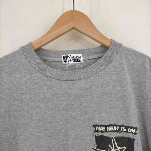 MAKE IT YOURS 両面プリント クルーネックTシャツ メンズ