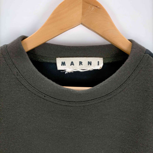 マルニ MARNI 素材切り替え 7分袖カットソー メンズ 44