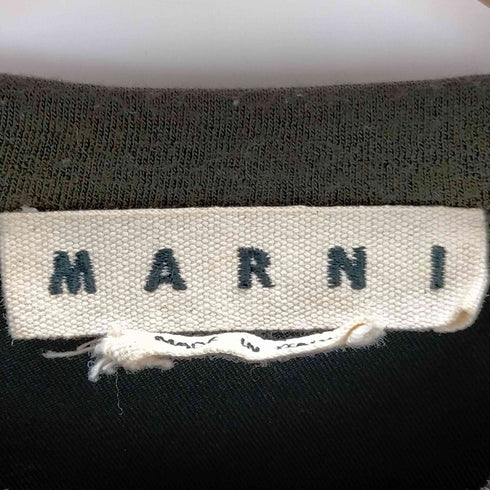 マルニ MARNI 素材切り替え 7分袖カットソー メンズ 44