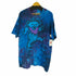 リキッドブルー LIQUID BLUE オーバーサイズタイダイTシャツ メンズ import:XL