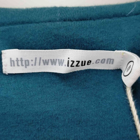 IZZUE シルクジップアップパーカー メンズ M