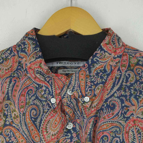 ジャーナルスタンダードトライセクト JOURNAL STANDARD TRISECT The FAT Shirt ファットシルエットボタンダウン S/Sシャツ メンズ JPN:L