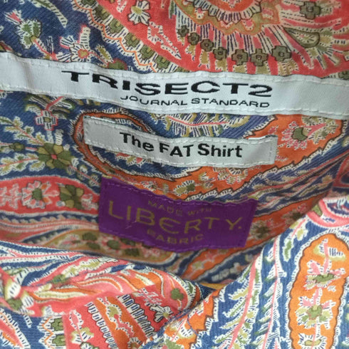 ジャーナルスタンダードトライセクト JOURNAL STANDARD TRISECT The FAT Shirt ファットシルエットボタンダウン S/Sシャツ メンズ JPN:L