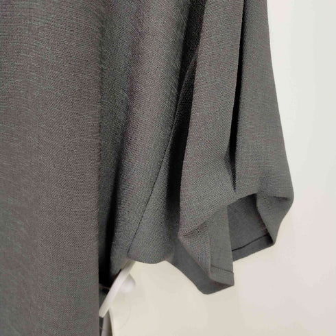 アーバンリサーチ URBAN RESEARCH リネンライクタックスリーブブラウス レディース F