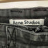アクネストゥディオズ ACNE STUDIOS カジュアルトラウザーズ カーゴ ウォッシュブラック サイドポケット/スナップボタン/パッチポケット レディース 36