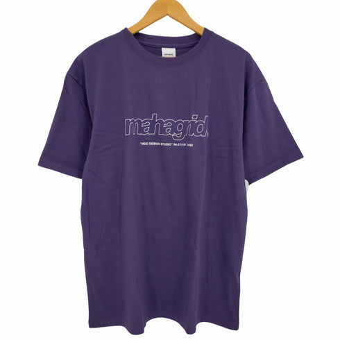 マハグリッド mahagrid ロゴプリントTシャツ メンズ import:L