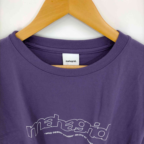 マハグリッド mahagrid ロゴプリントTシャツ メンズ import:L