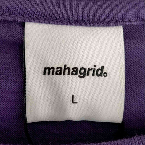 マハグリッド mahagrid ロゴプリントTシャツ メンズ import:L